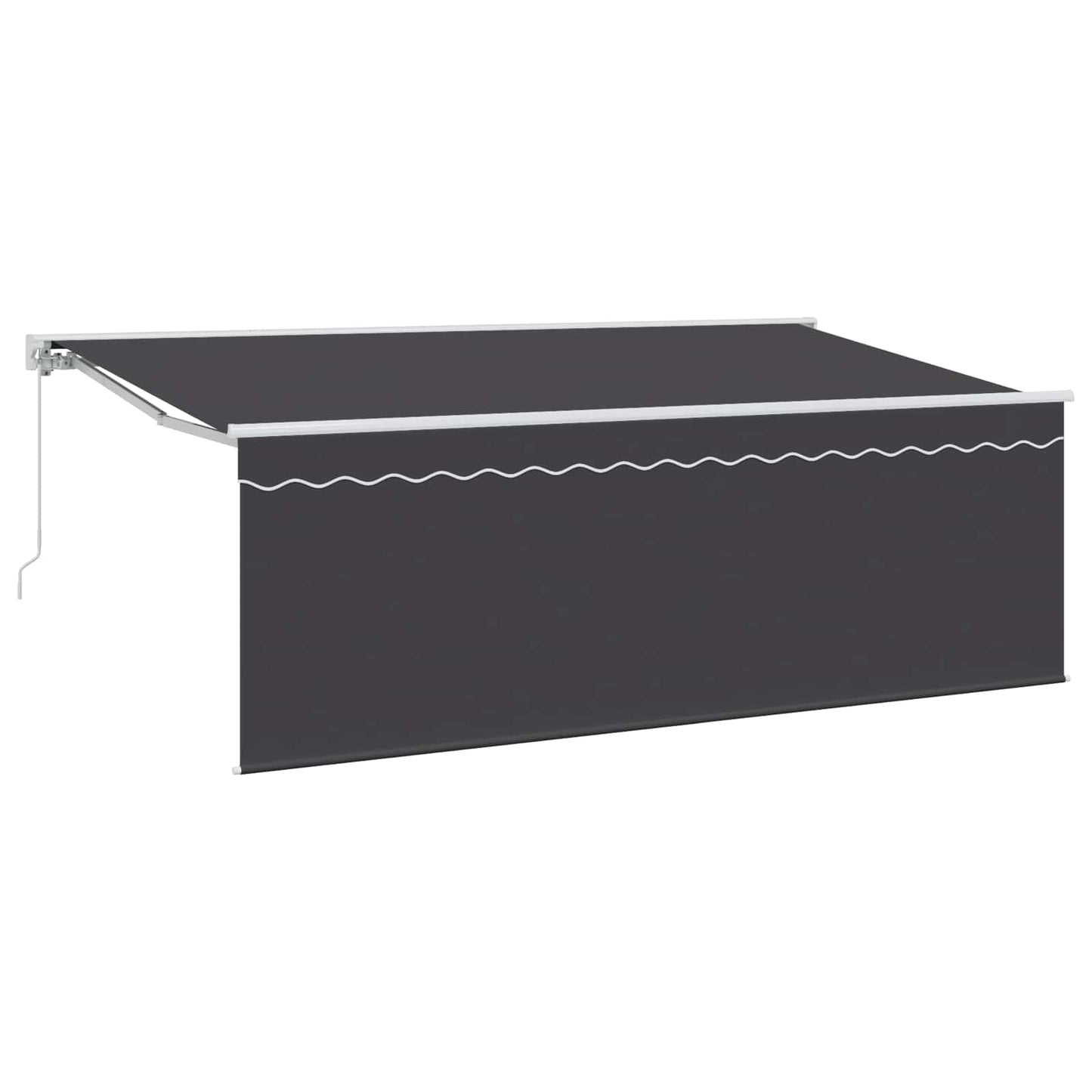 Retractable Awning Anthracite 400 x 200 cm