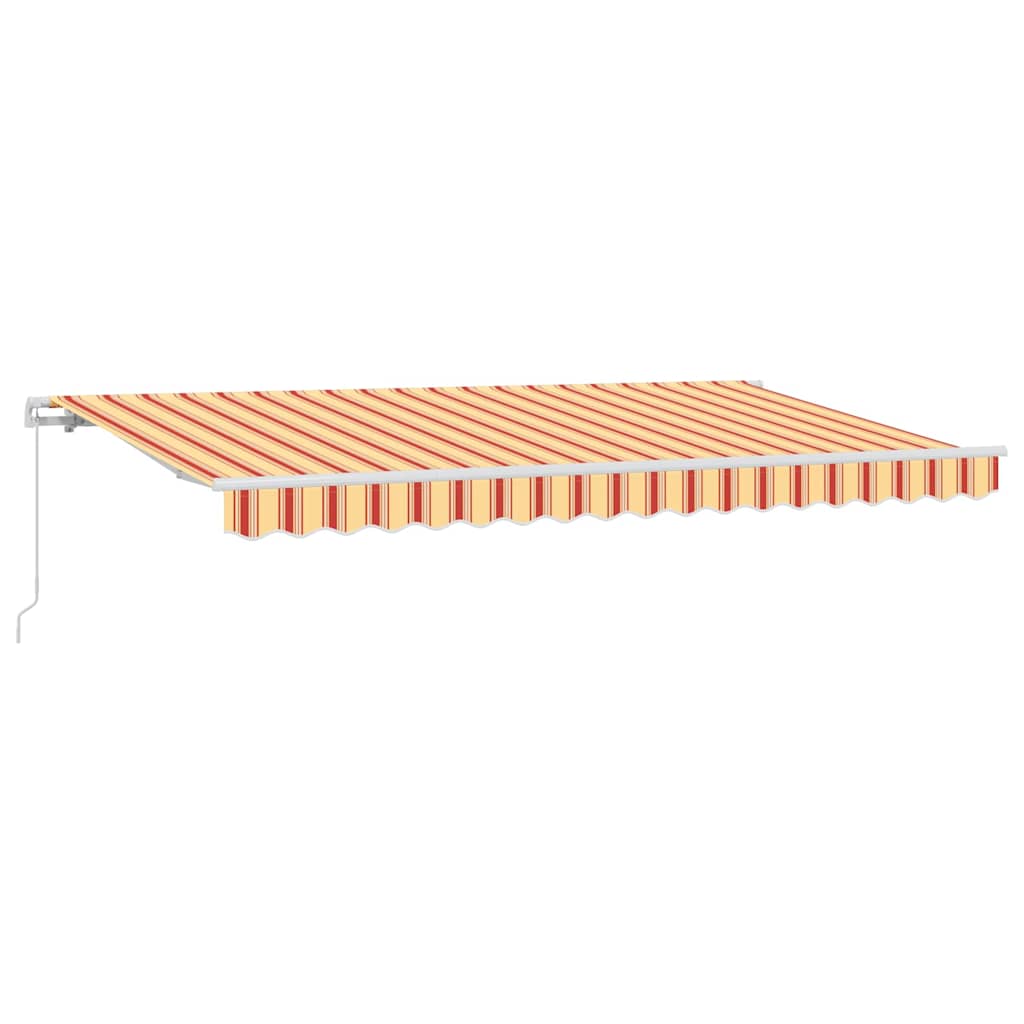 Retractable Awning Yellow 400 x 200 cm Fabric
