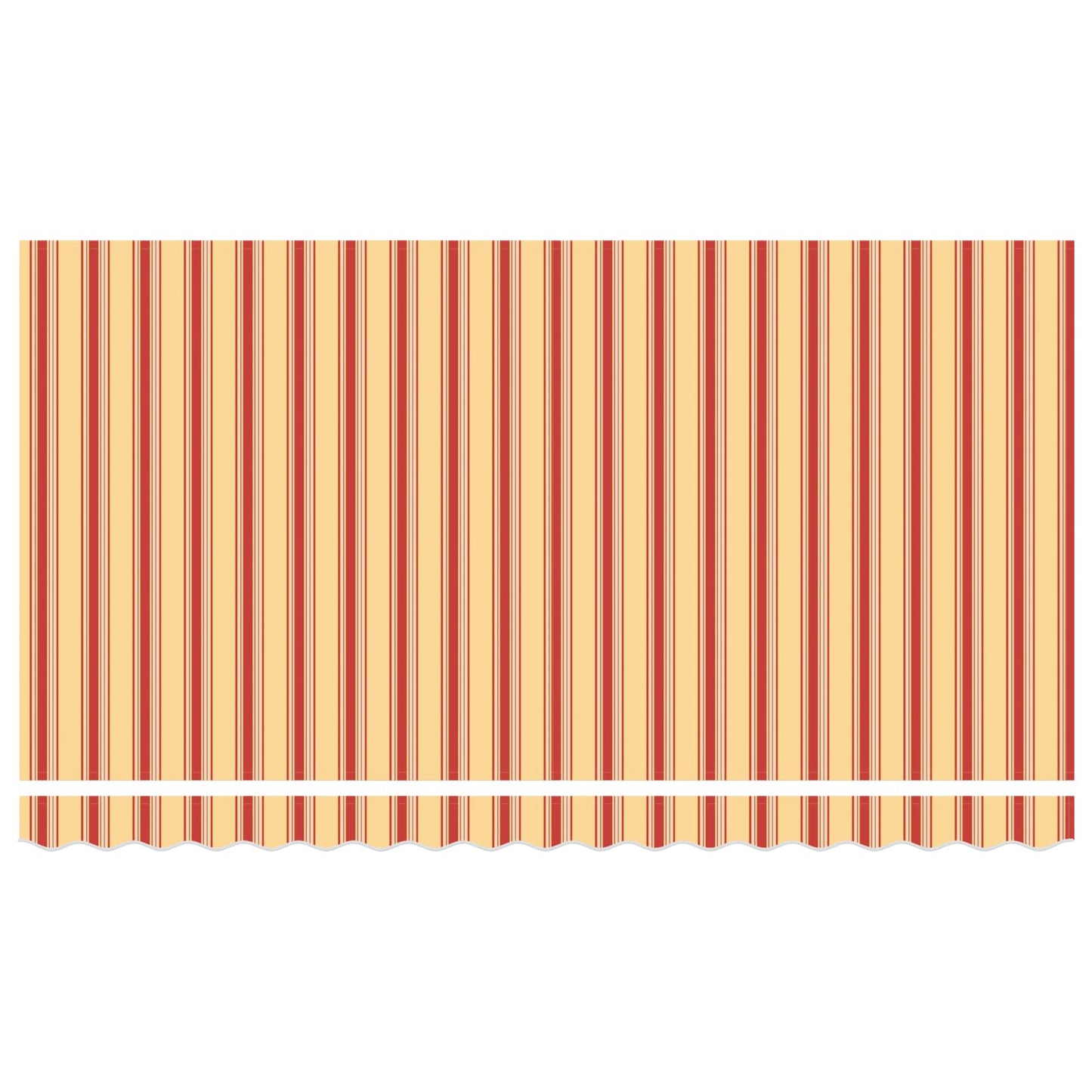 Retractable Awning Yellow 400 x 200 cm Fabric