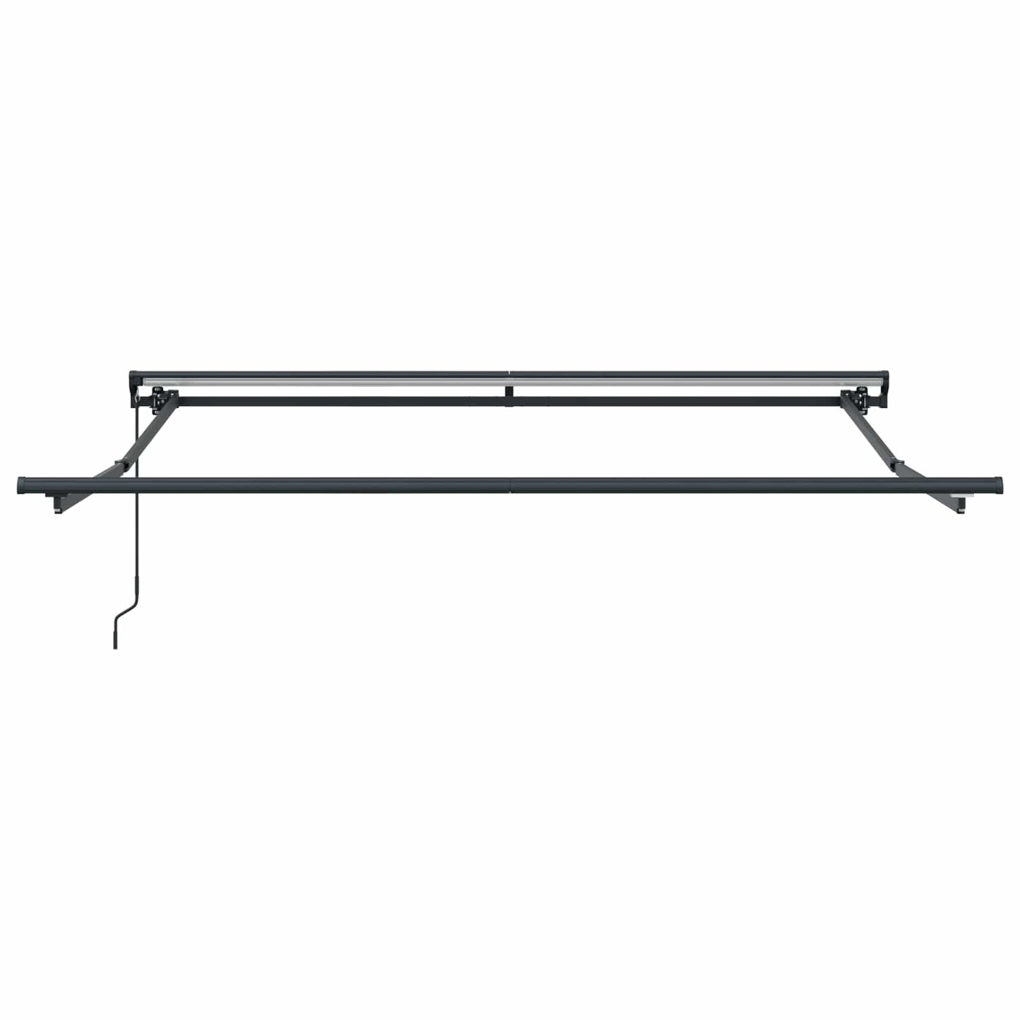 Retractable Awning Cream 300 x 250 cm Polyester and Aluminium