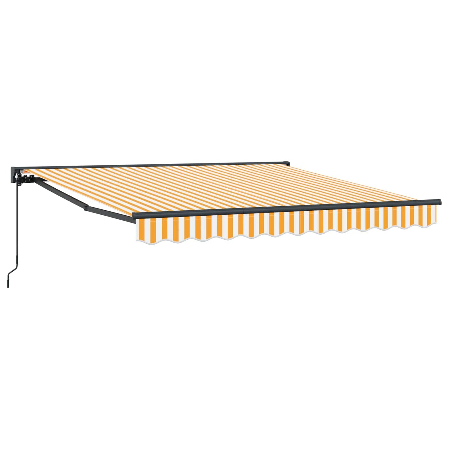 Awning Frame Yellow and White 300 x 250 cm