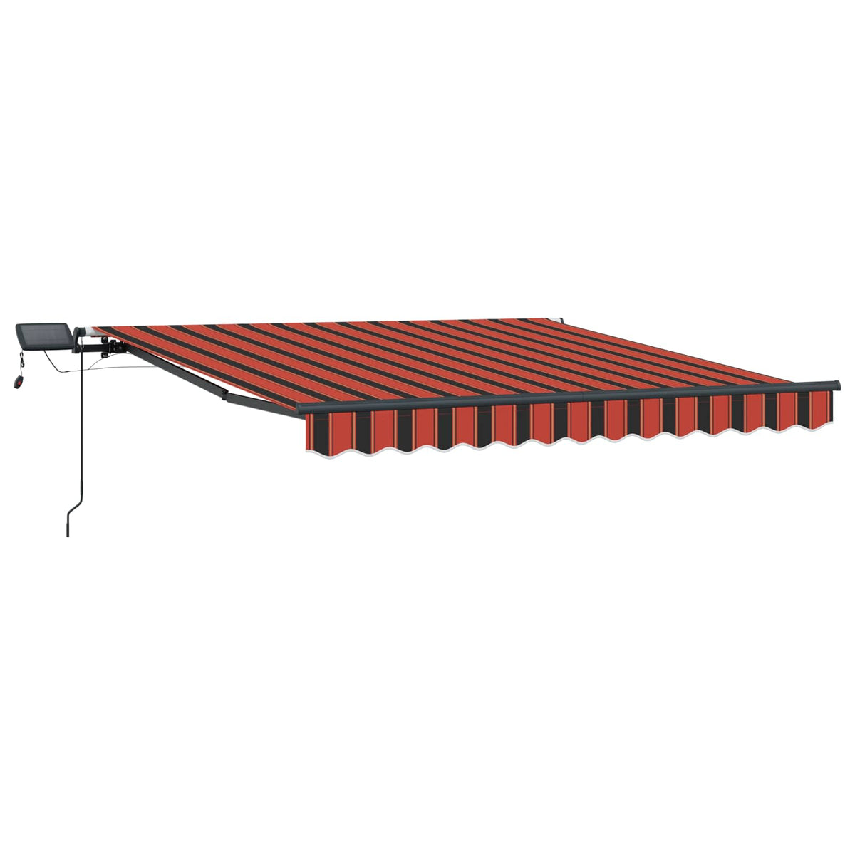 Retractable Awning Orange and brown 300 x 250 cm