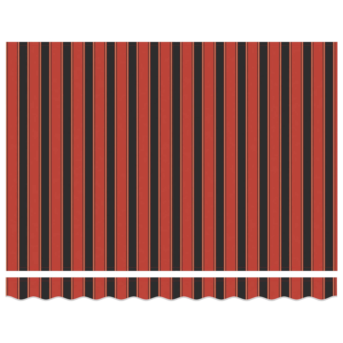 Awning Frame Orange and Black 300 x 250 cm