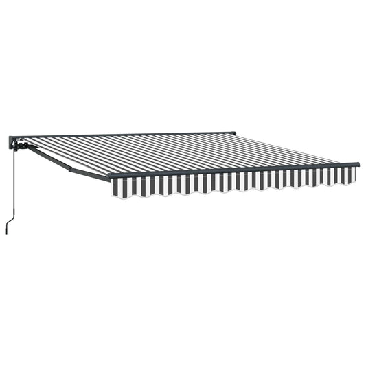 Awning Frame Anthracite and White 300 x 250 cm