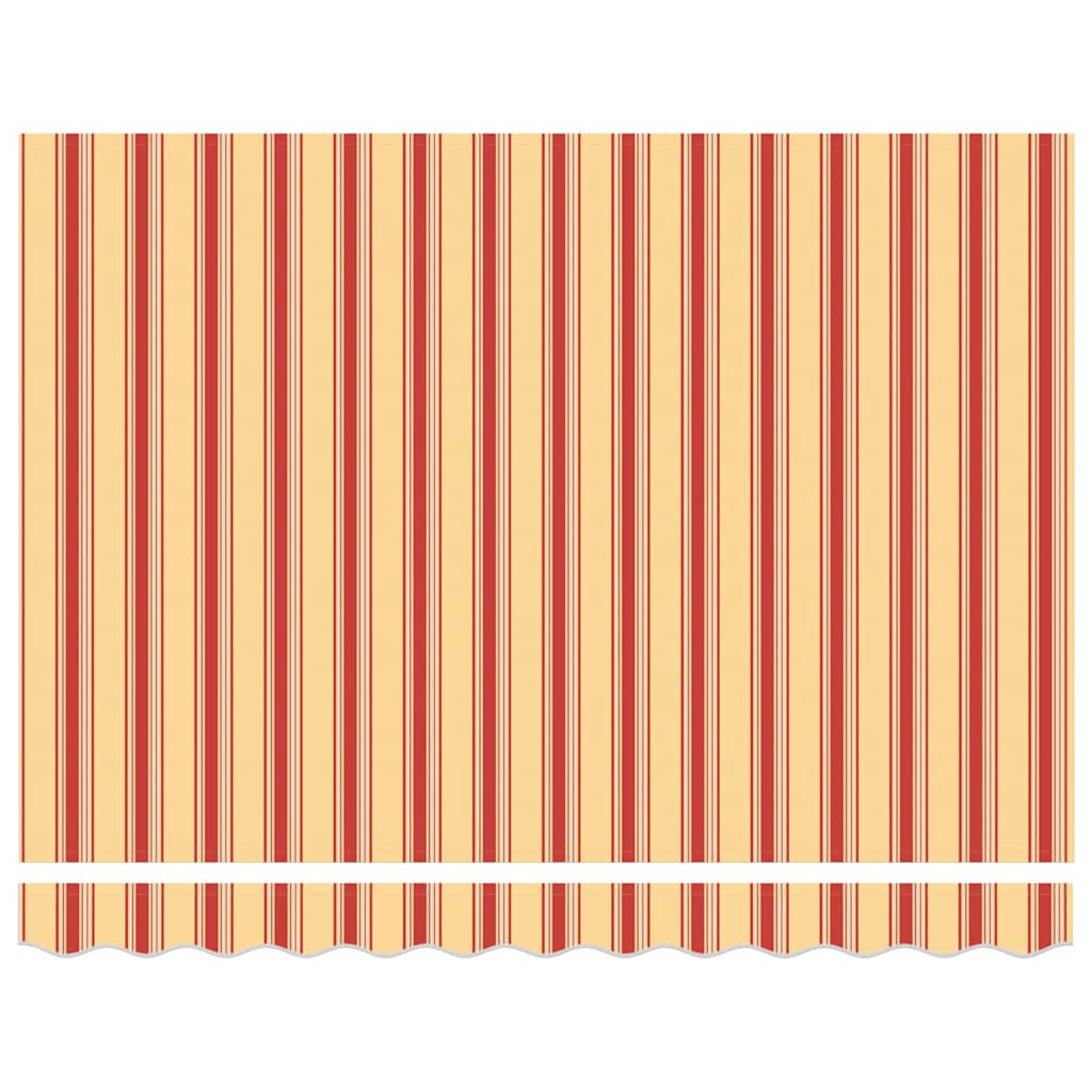 Retractable Awning Yellow and Orange 300 x 250 cm