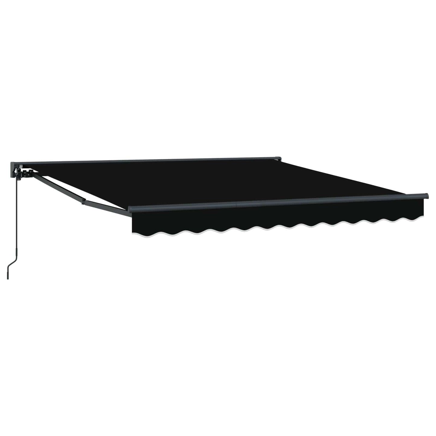 Awning Frame Black 300 x 250 cm Polyester with PU coating