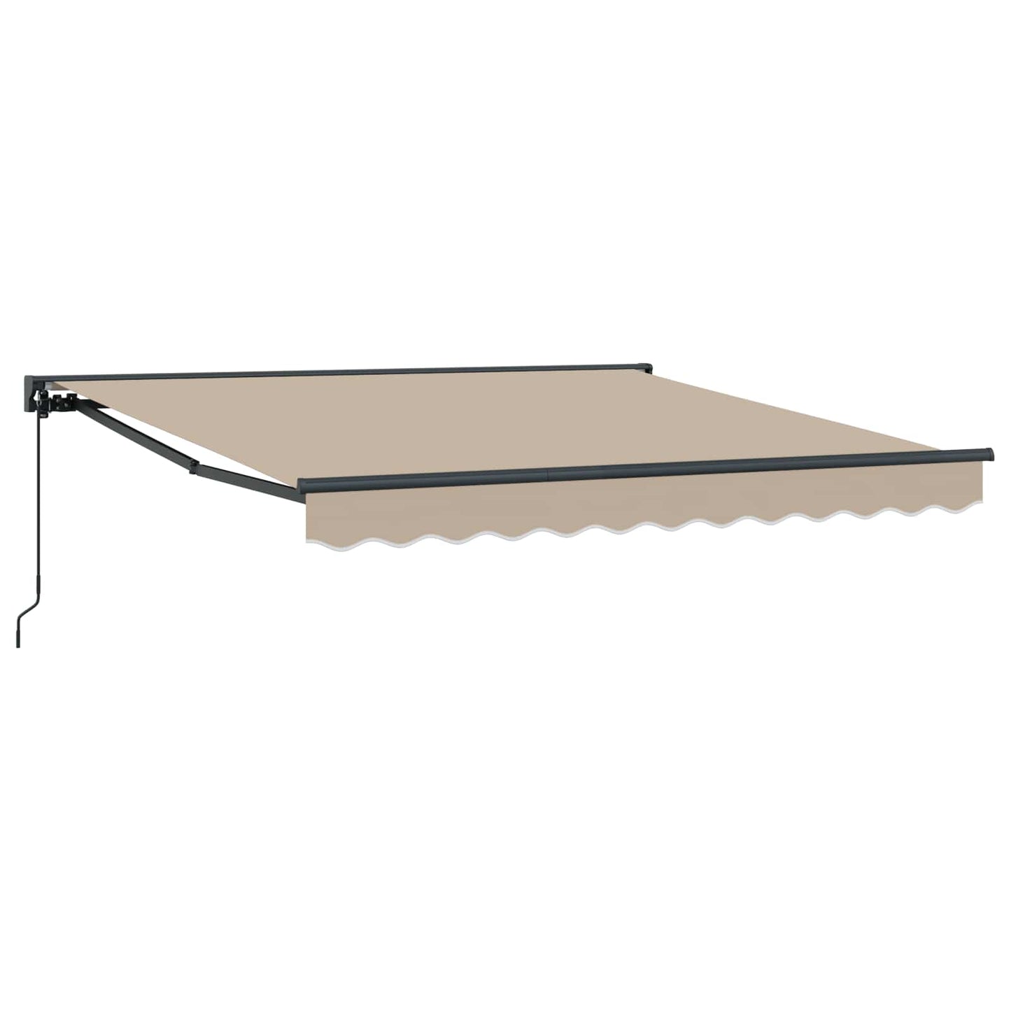 Awning Frame Beige 300 x 250 cm Polyester with PU coating