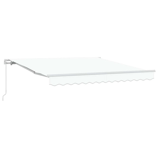 Retractable Awning White 300 x 250 x 165 cm