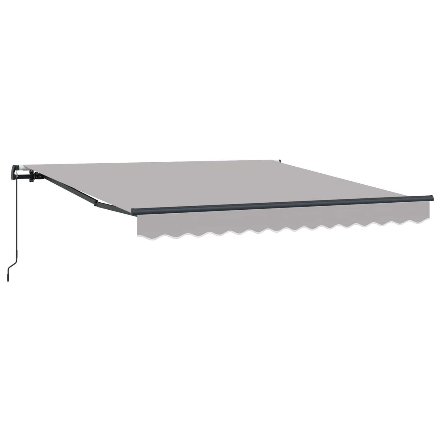 Retractable Awning Light Grey 300 x 250 cm