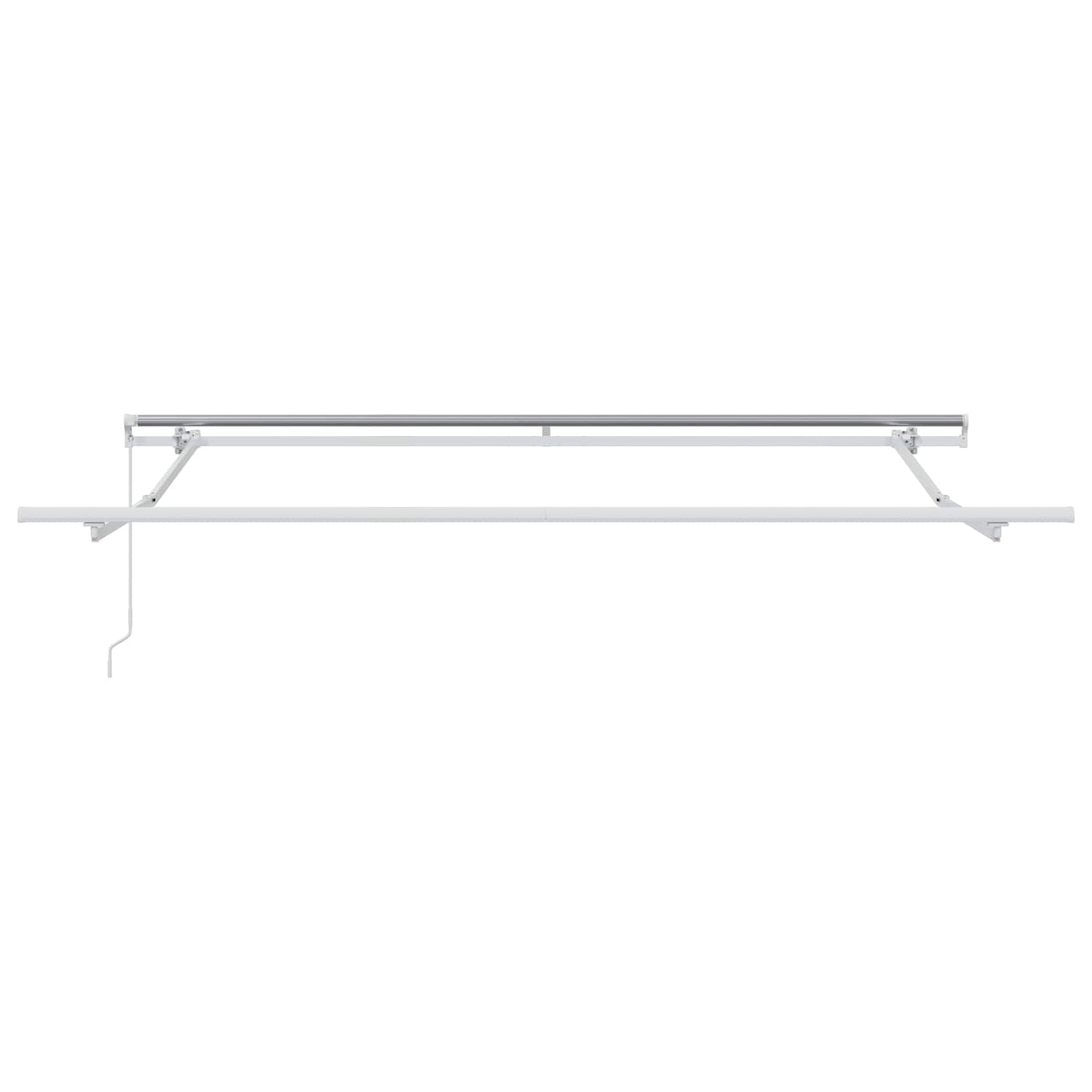Awning Retractable Manual Red 300 x 250 x 165 cm Polyester