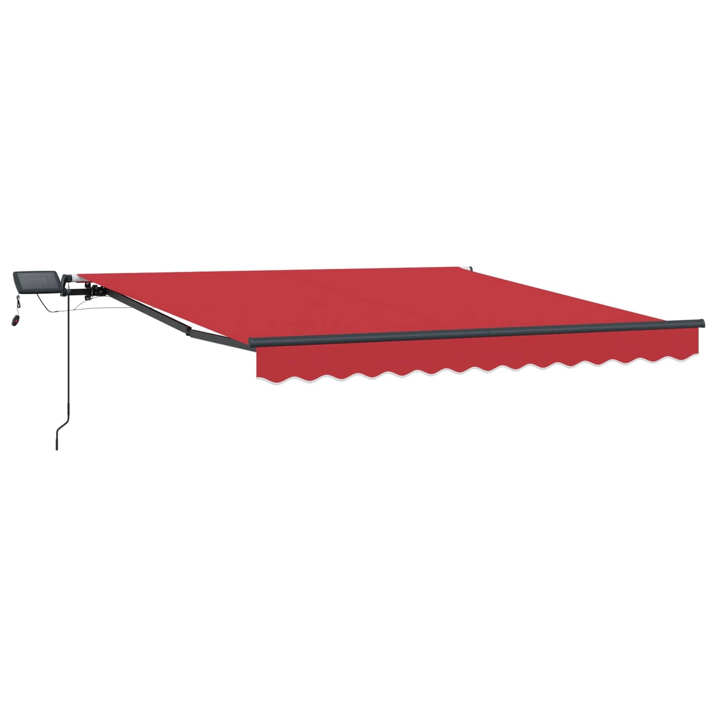 Retractable Awning Red 300 x 250 cm Fabric
