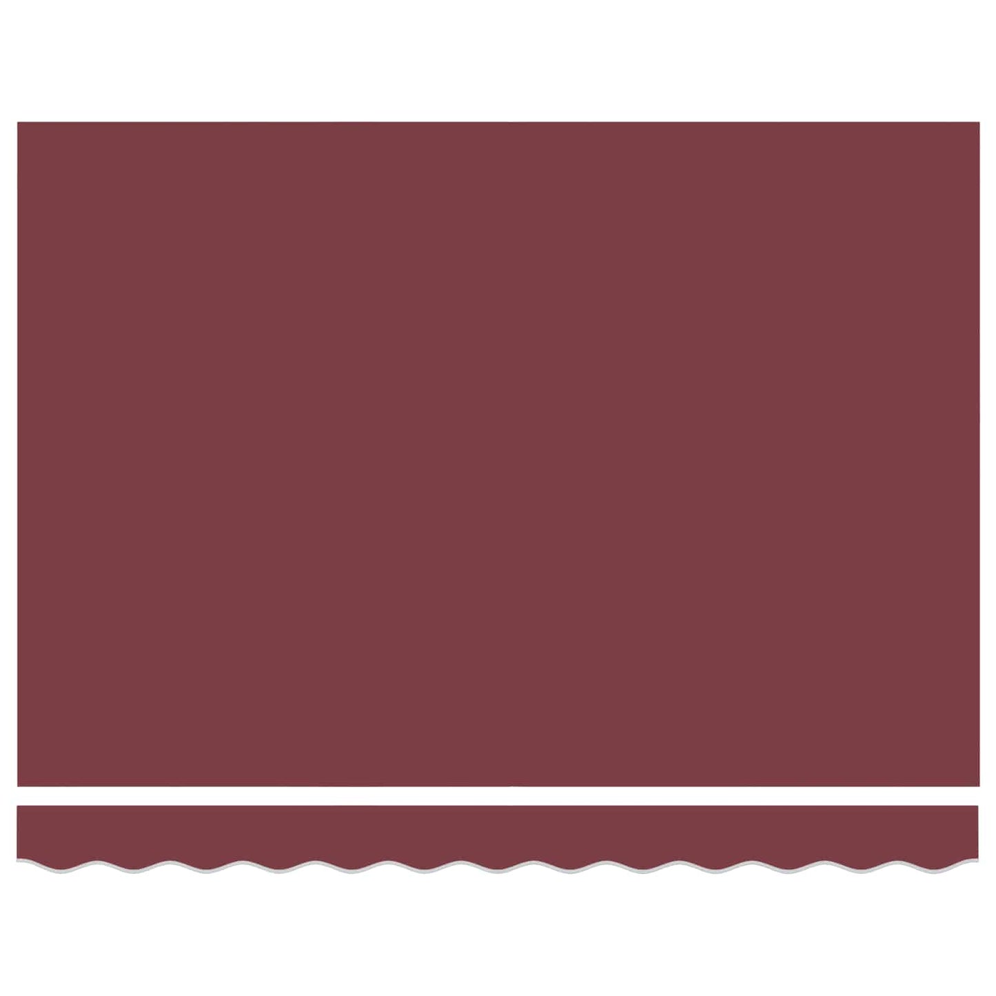 Awning Frame Burgundy 350 x 250 cm Polyester with PU coating