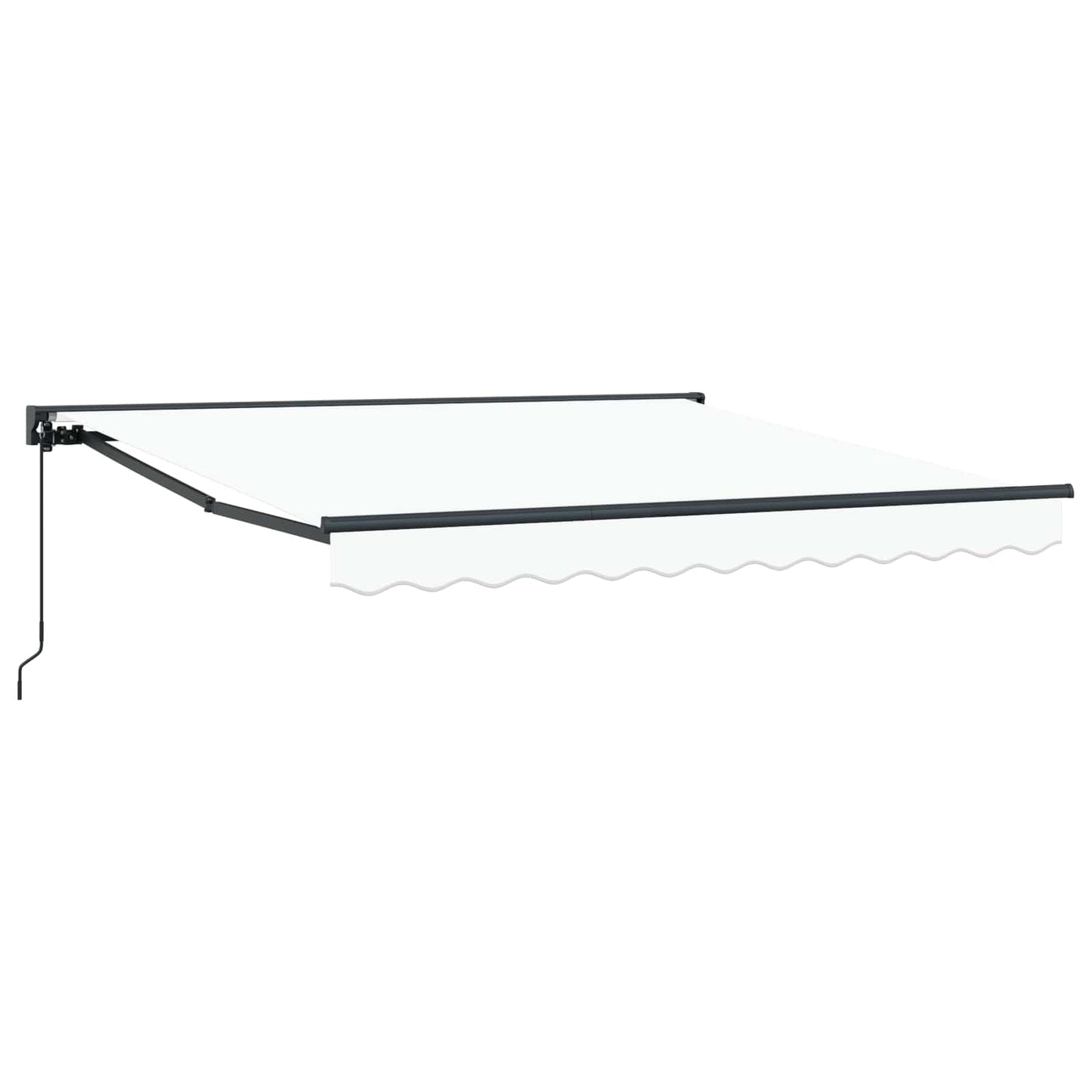Awning Frame White 350 x 250 cm Polyester with PU coating