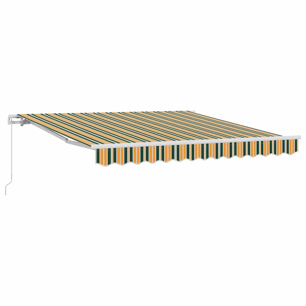 Retractable Awning Multicolour 350 x 250 cm