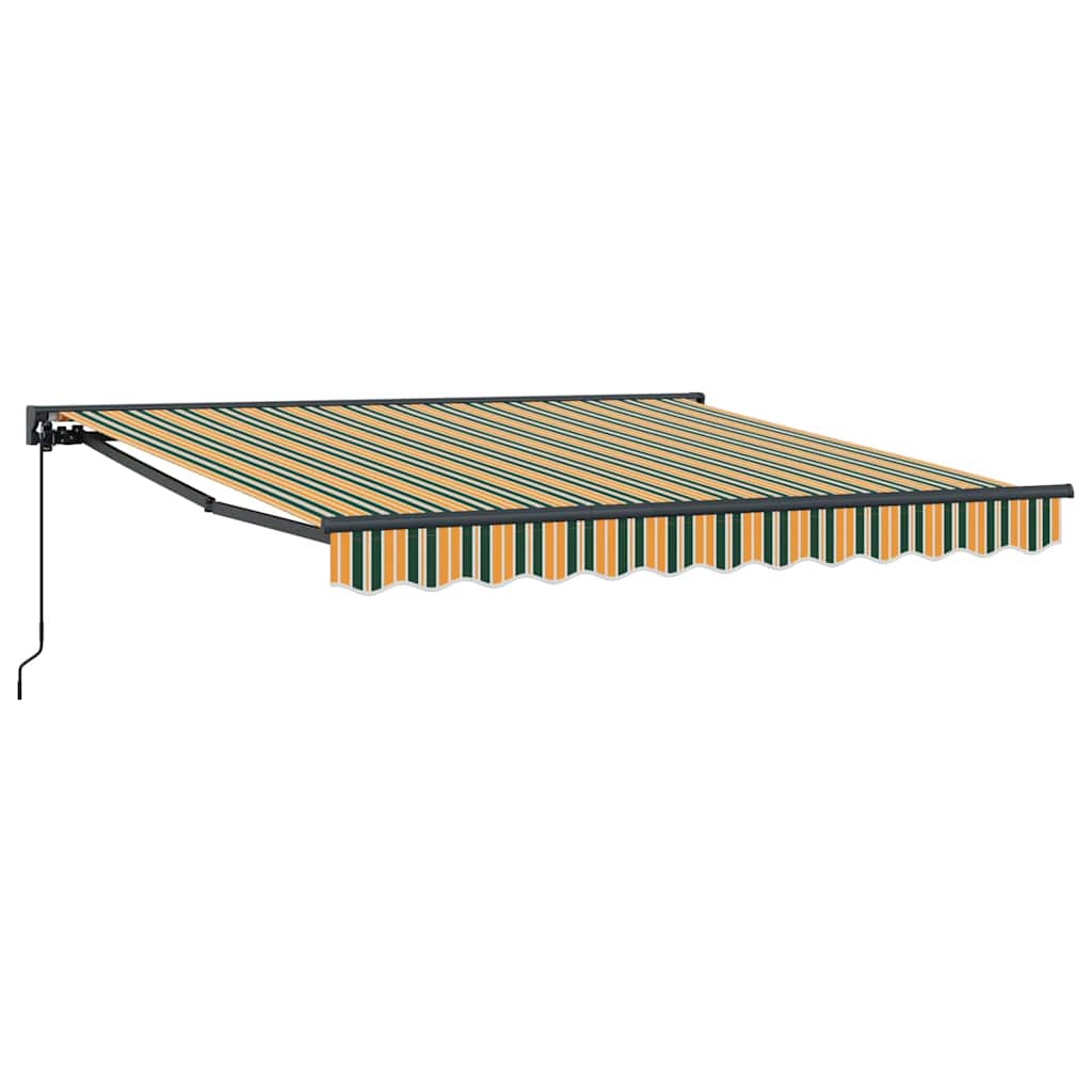 Awning Frame Green and Yellow 350 x 250 cm
