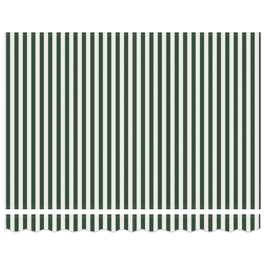 Awning Frame Green and White 350 x 250 cm