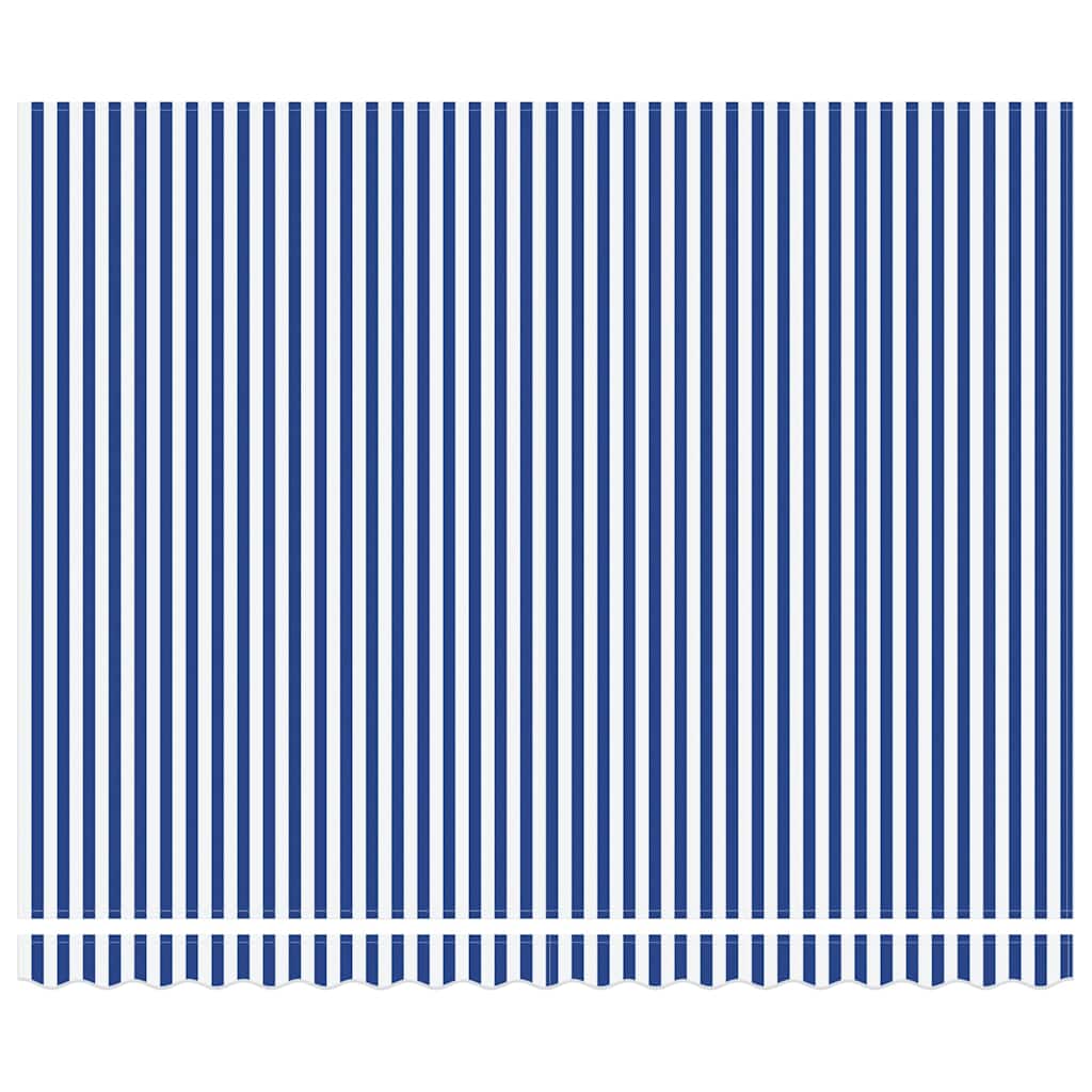 Awning Frame Blue and White 400 x 300 cm