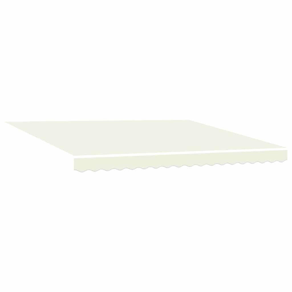 Awning Frame Cream 400 x 300 cm Polyester with PU coating
