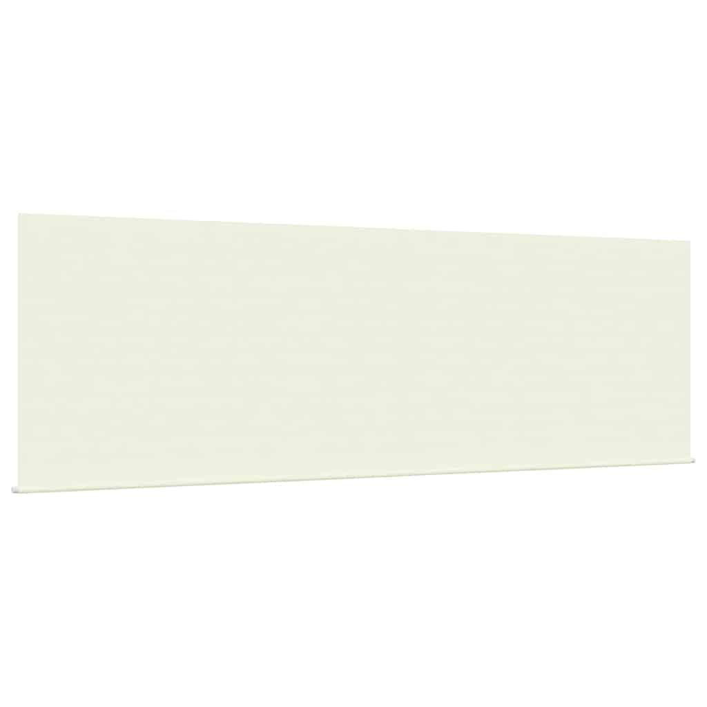 Retractable Awning Cream 400 x 300 cm Polyester and Aluminium