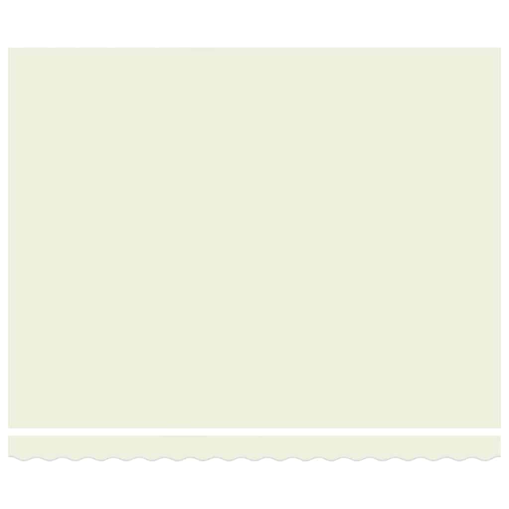 Retractable Awning Cream 400 x 300 cm Polyester and Aluminium