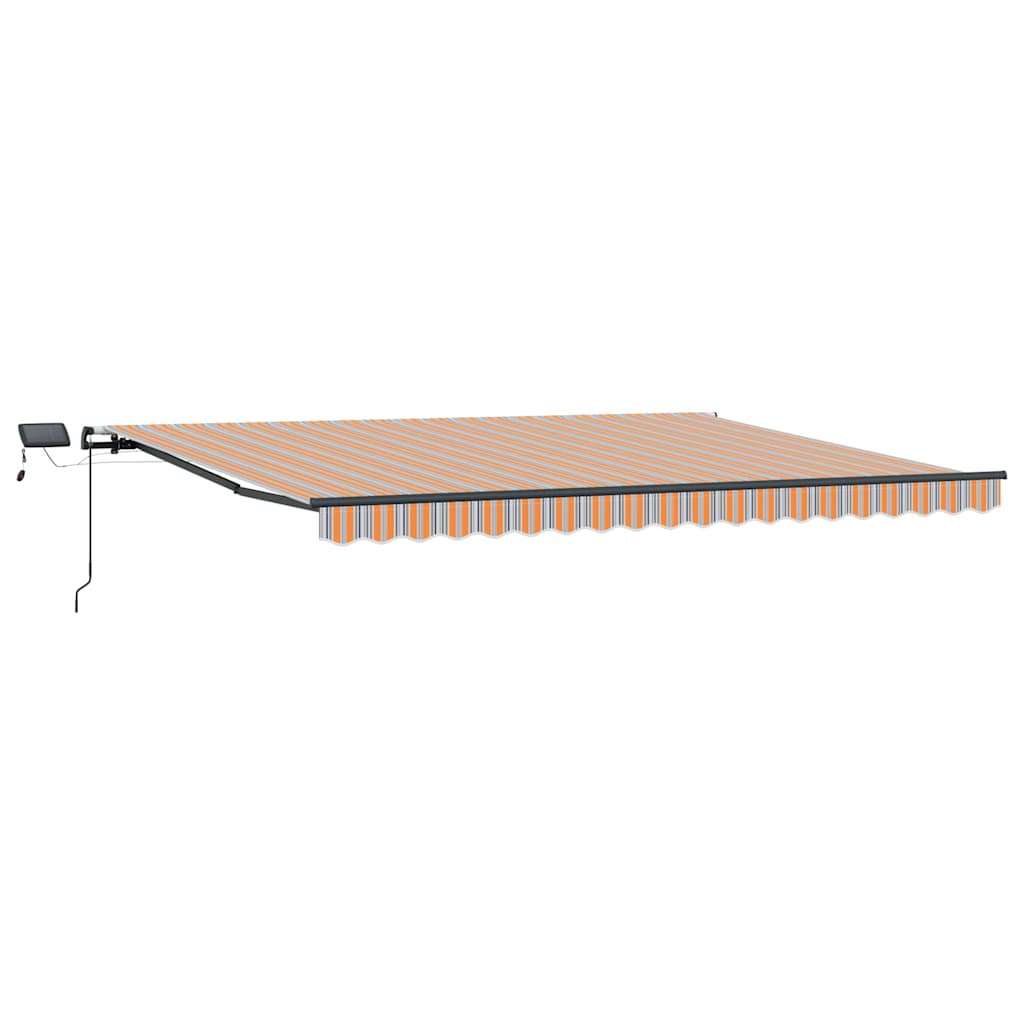 Retractable Awning Multicolour 400 x 300 cm