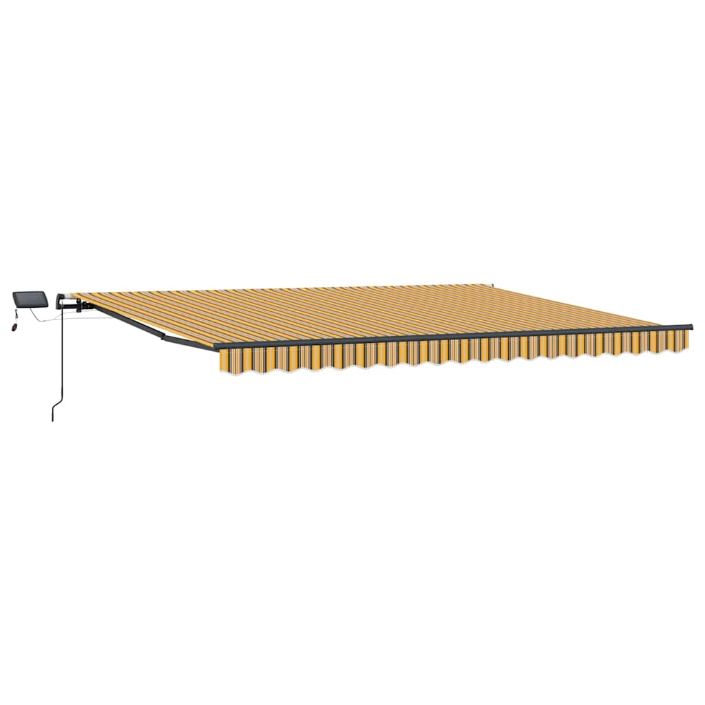 Retractable Awning Manual Multicolour 400 x 300 cm Fabric