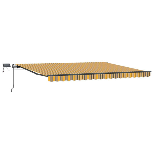 Retractable Awning Multicolour 400 x 300 cm