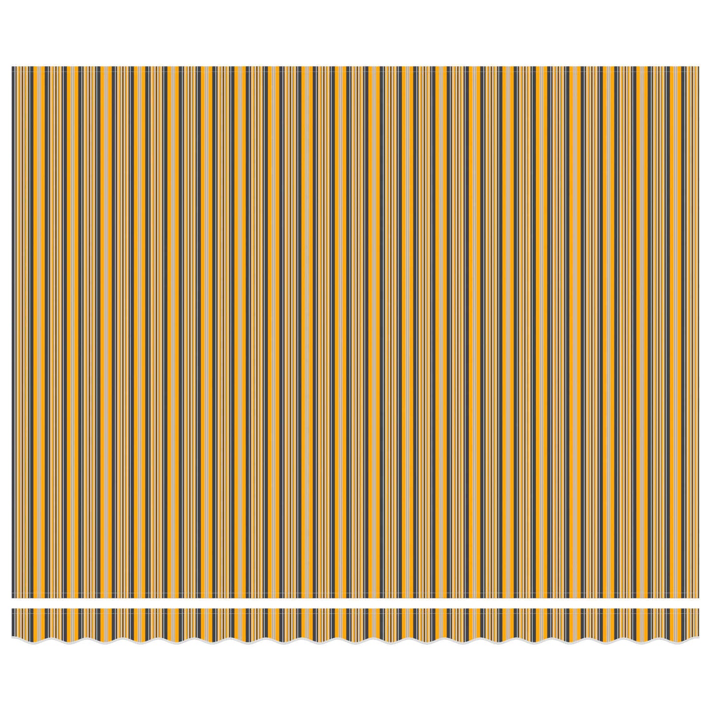Awning Frame Yellow and Grey 400 x 300 cm
