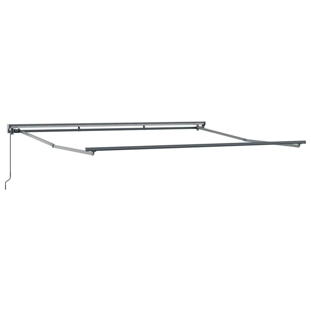 Awning Frame Red 400 x 300 cm Polyester with PU coating