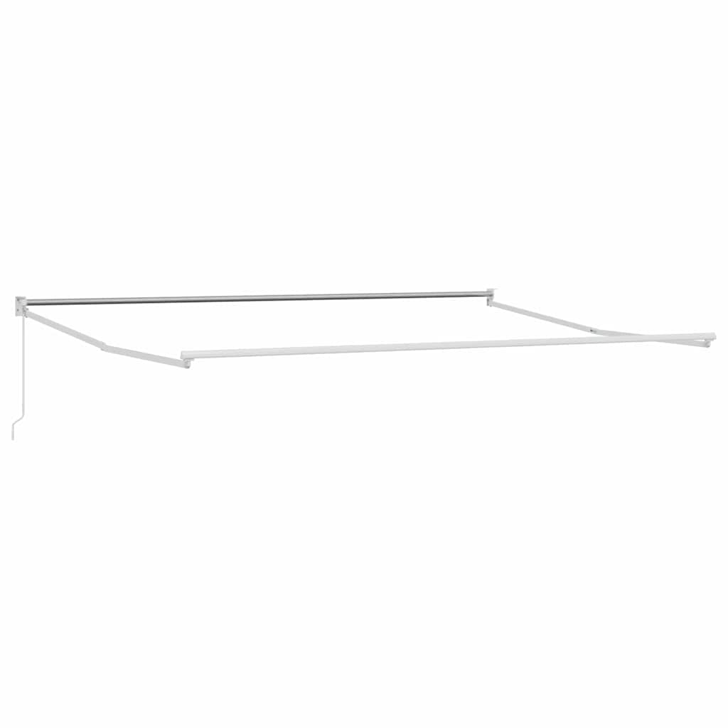 Retractable Awning Yellow and Orange 400 x 350 cm