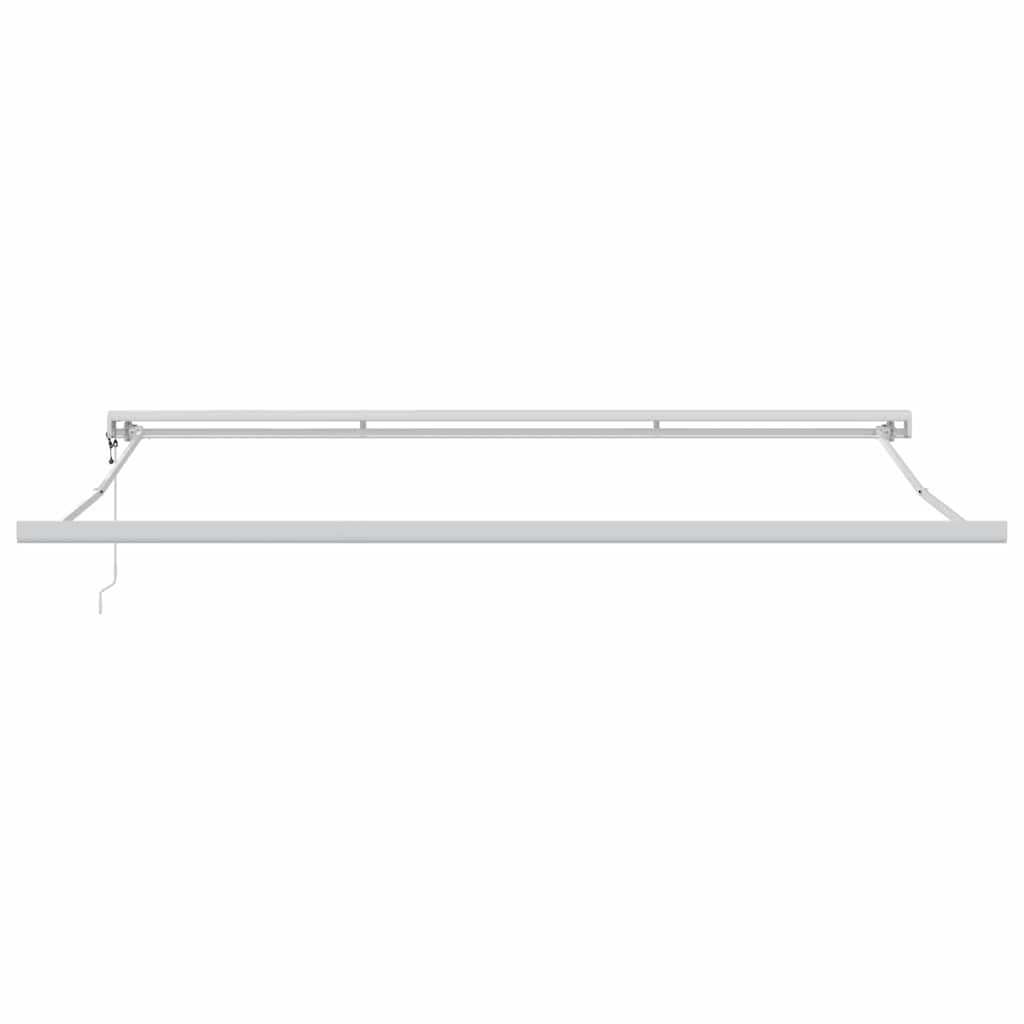 Retractable Awning Yellow and Orange 400 x 350 cm