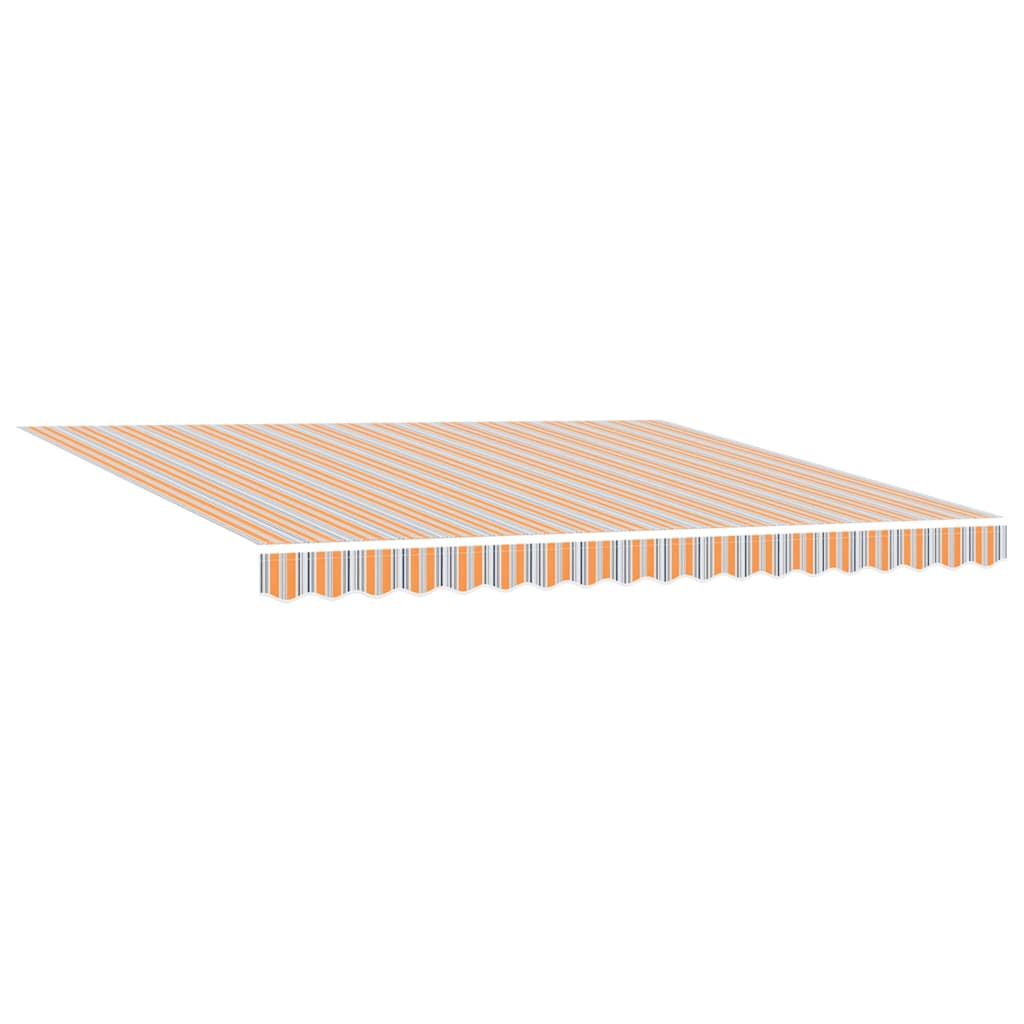 Retractable Awning Multicolour 400 x 350 cm