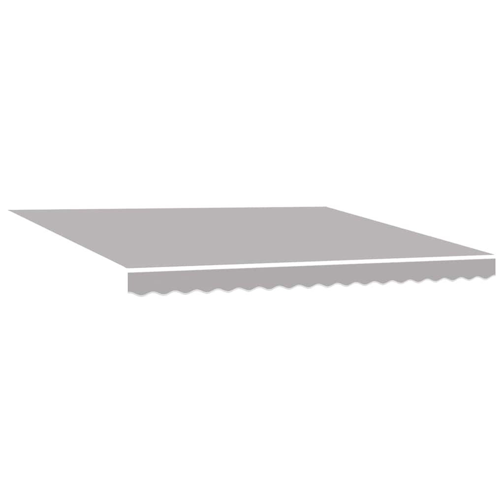 Awning Manual Light grey 400 x 350 x 165 cm Polyester and Metal