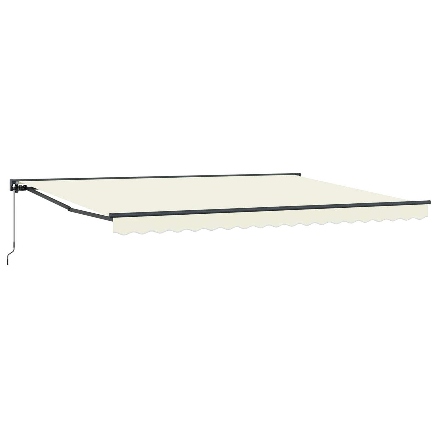 Awning Frame Cream 450 x 300 cm Polyester with PU coating