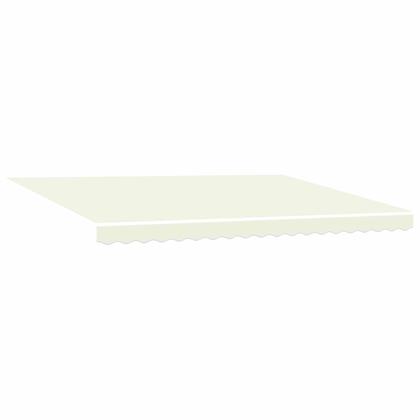 Awning Frame Cream 450 x 300 cm Polyester with PU coating