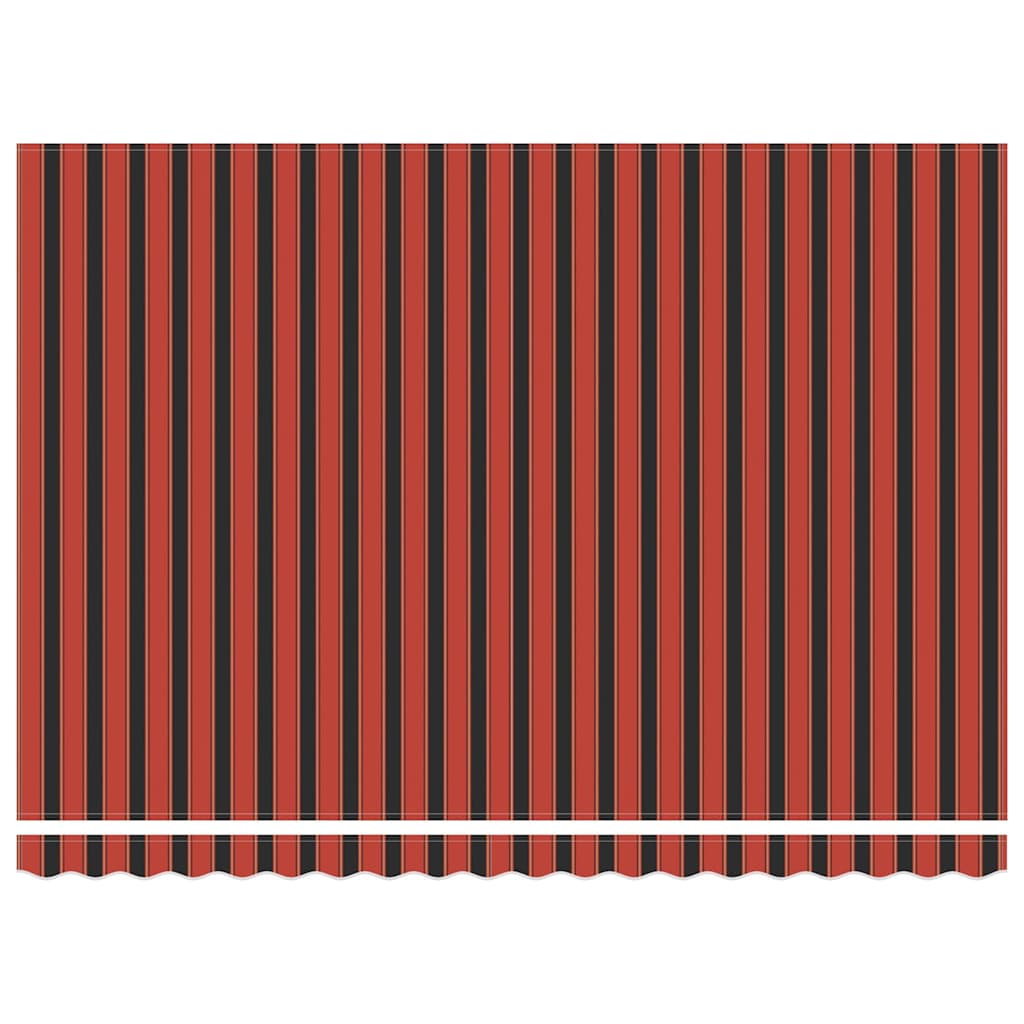 Awning Orange and Brown 450 x 300 x 165 cm Polyester and Metal