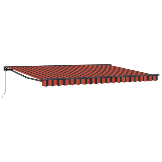 Awning Frame Orange and Black 450 x 300 cm
