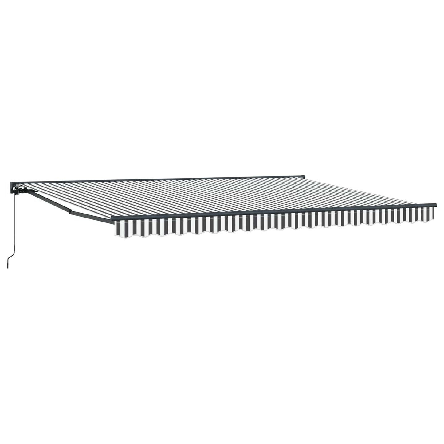 Awning Frame Anthracite and White 450 x 300 cm