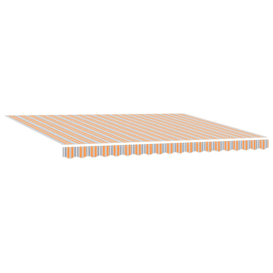 Retractable Awning Multicolour 450 x 300 cm