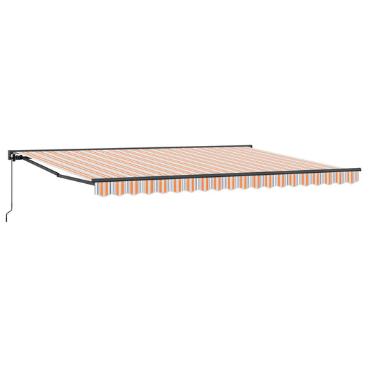 Awning Frame Blue and Orange 450 x 300 cm