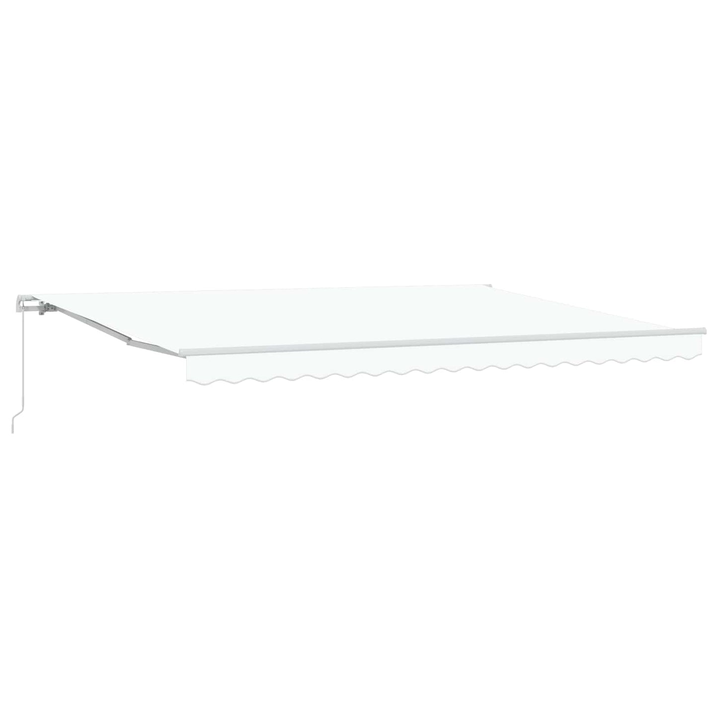Awning Retractable White 450 x 300 x 165 cm Polyester and Metal