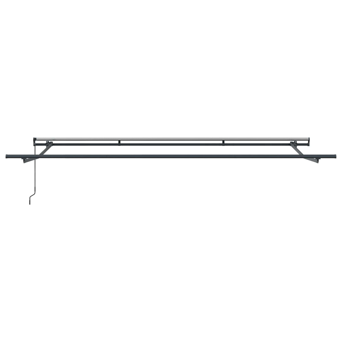 Retractable Awning Multicolour 450 x 350 cm