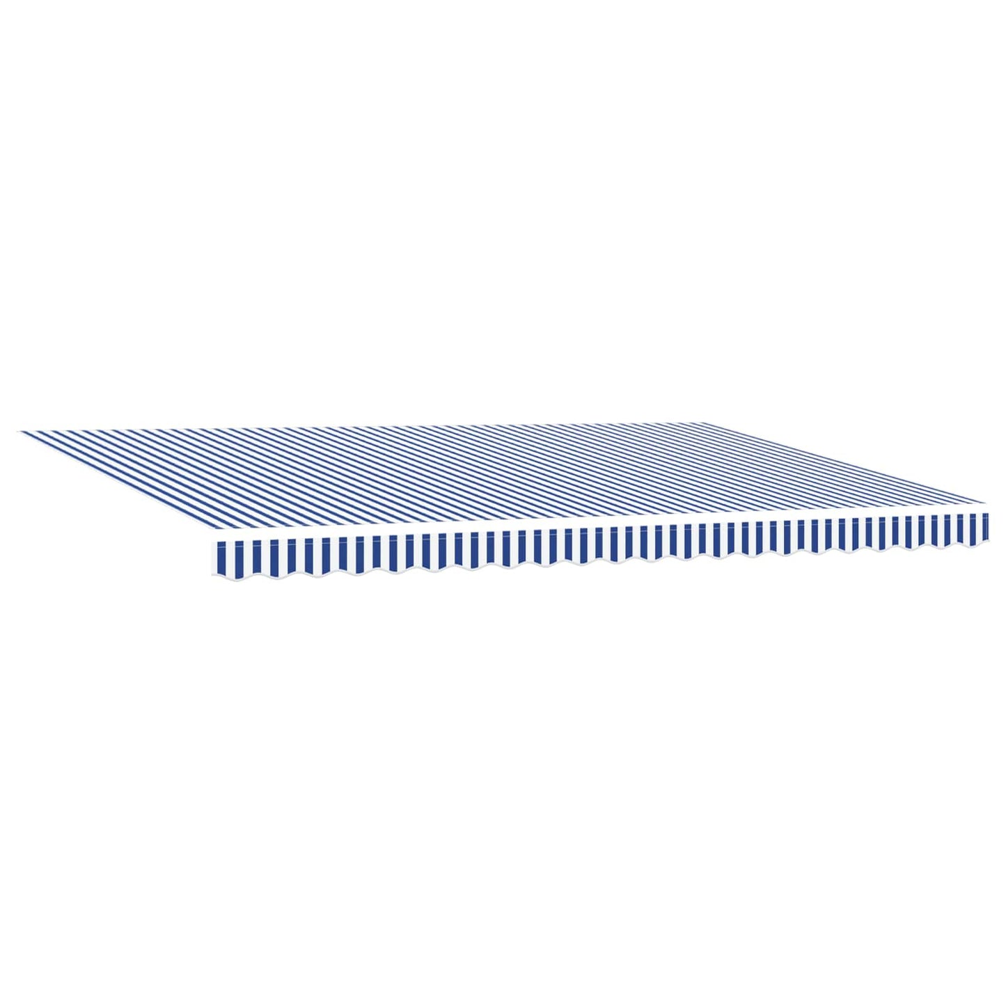 Awning Frame Blue and White 500 x 300 cm