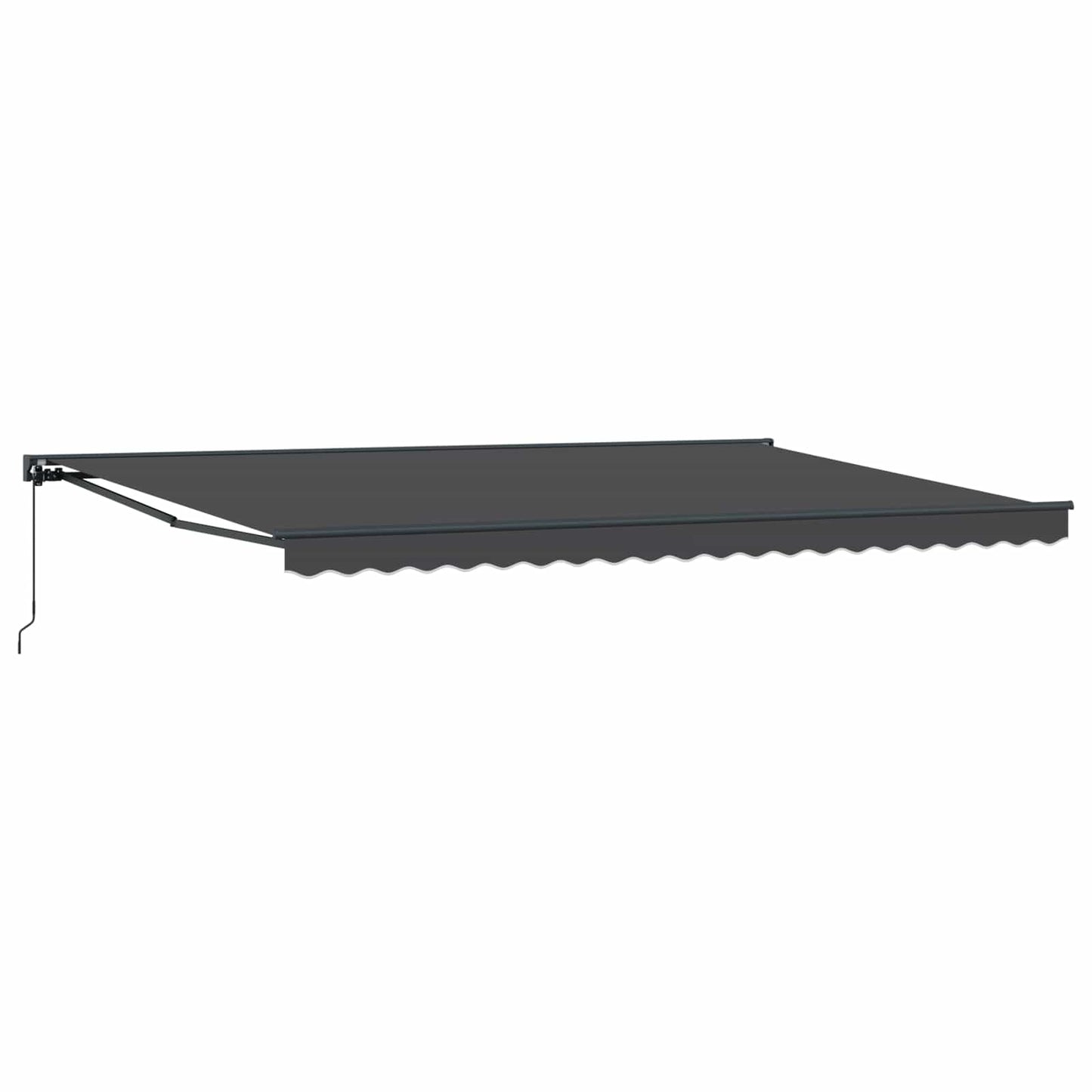 Awning Frame Anthracite 500 x 300 cm Polyester with PU coating