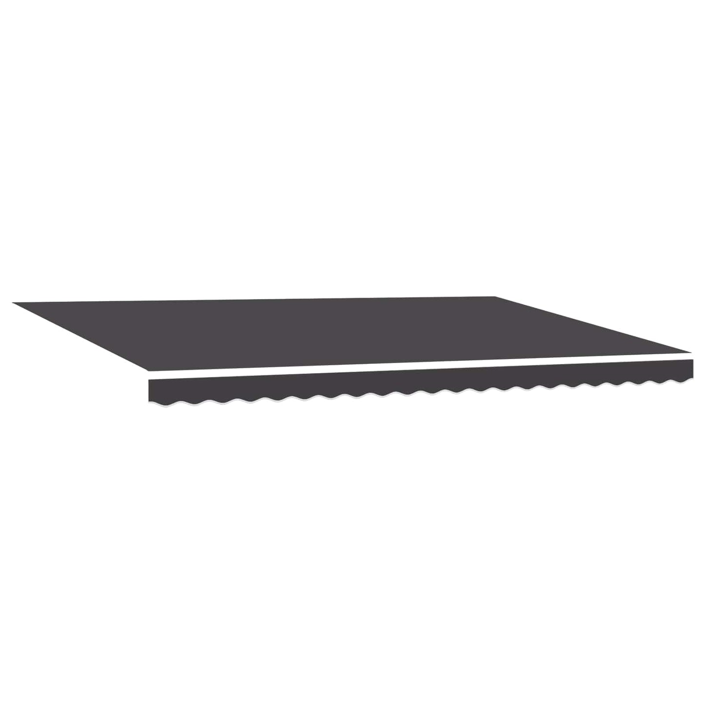 Awning Frame Anthracite 500 x 300 cm Polyester with PU coating