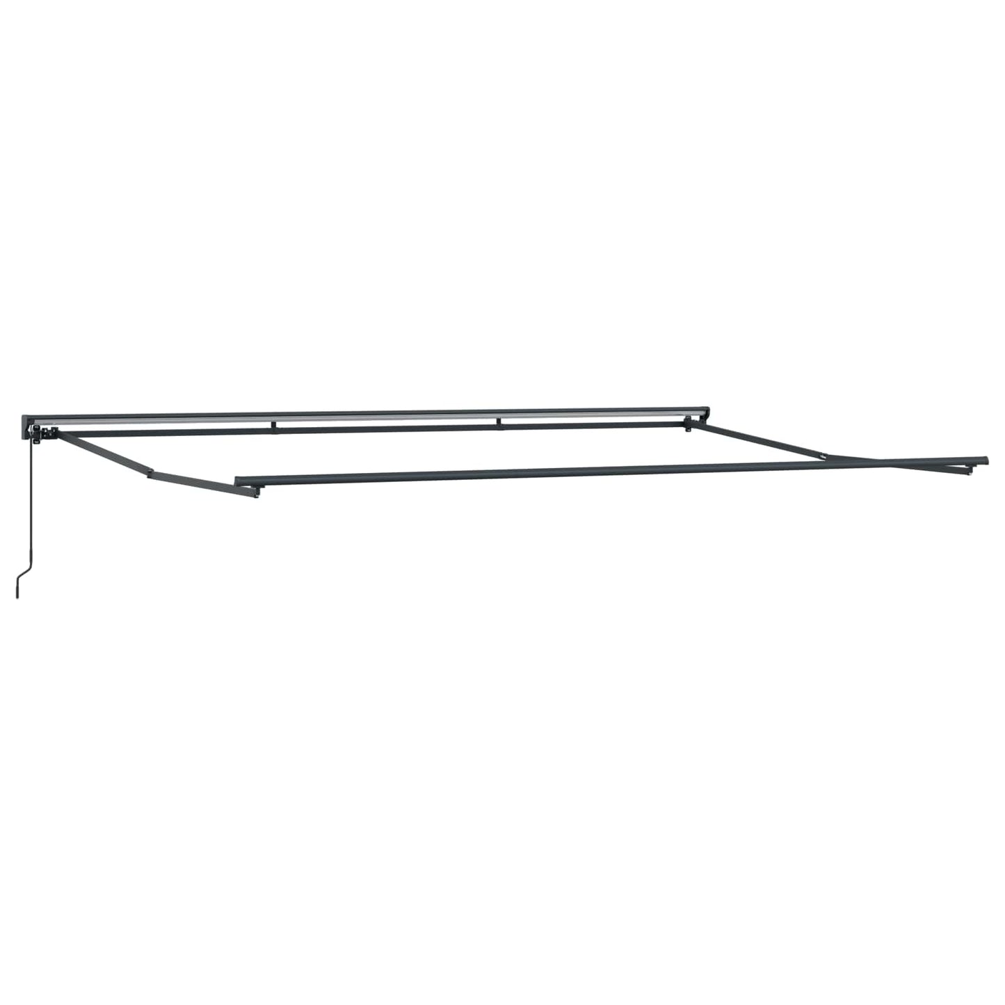 Awning Frame Orange and Black 500 x 300 cm