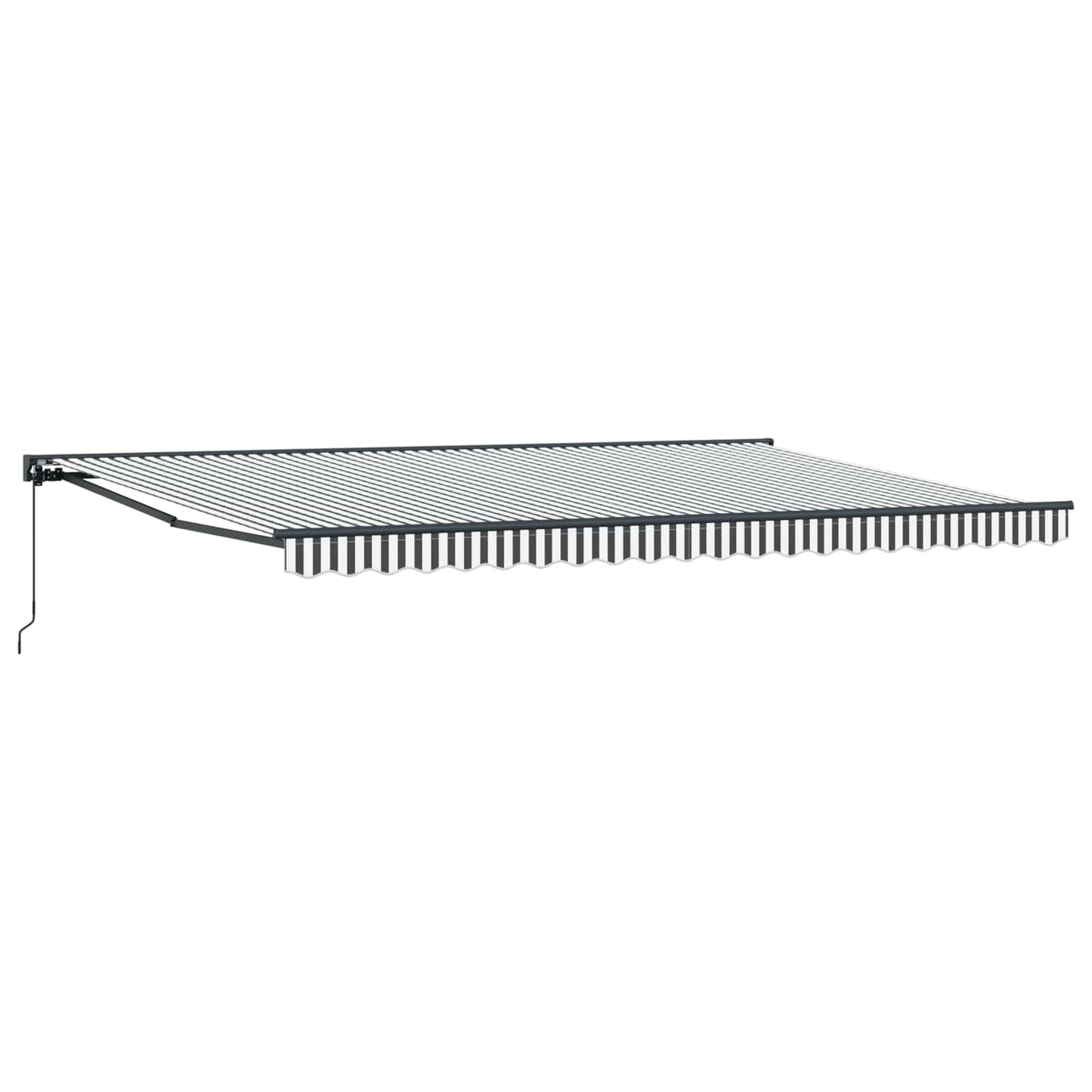 Awning Frame Anthracite and White 500 x 300 cm