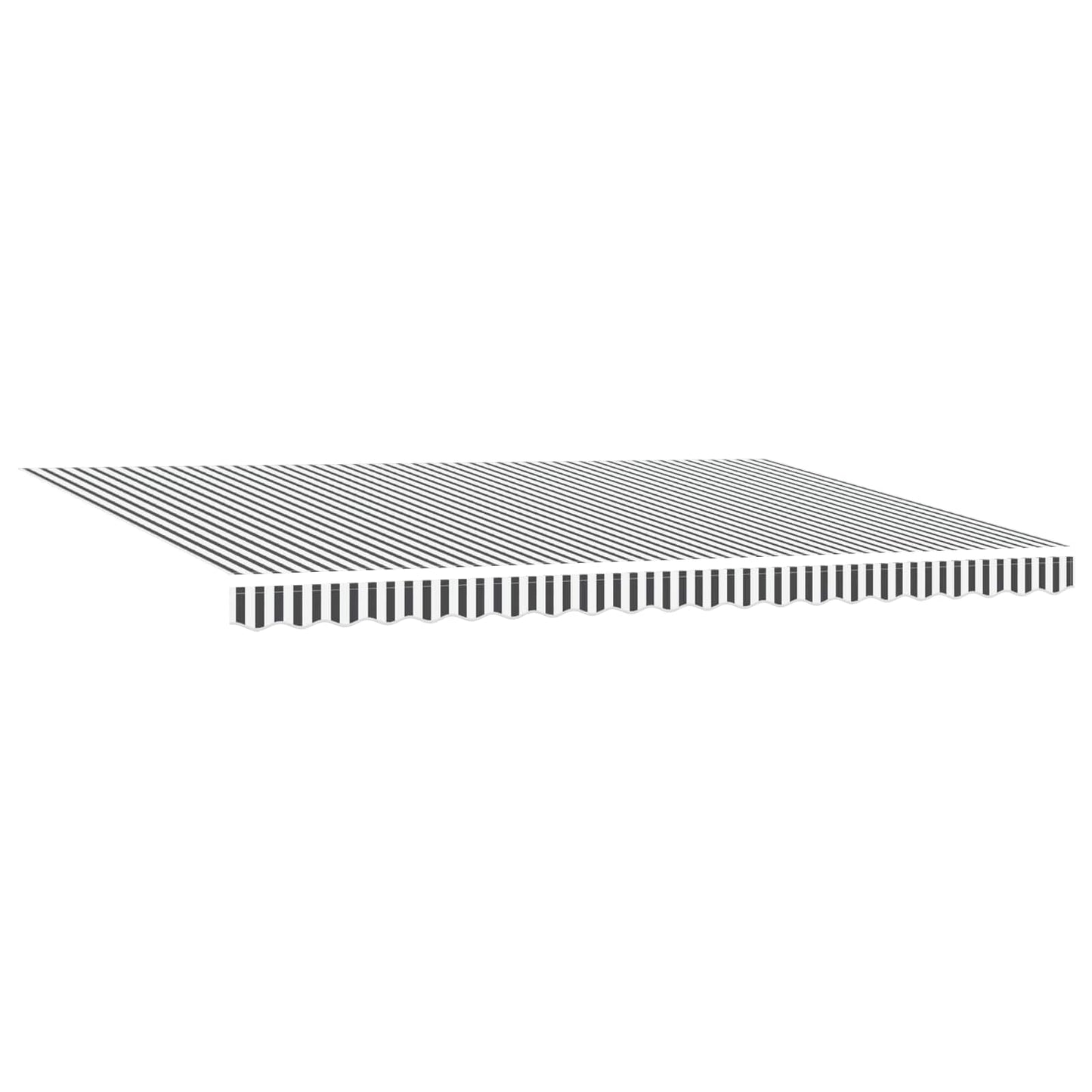 Awning Frame Anthracite and White 500 x 300 cm