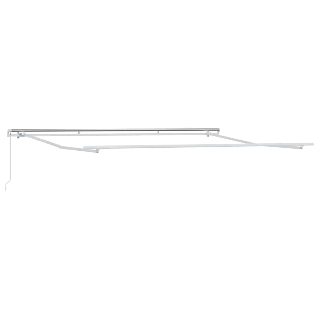 Retractable Awning Yellow and Orange 500 x 300 x 165 cm