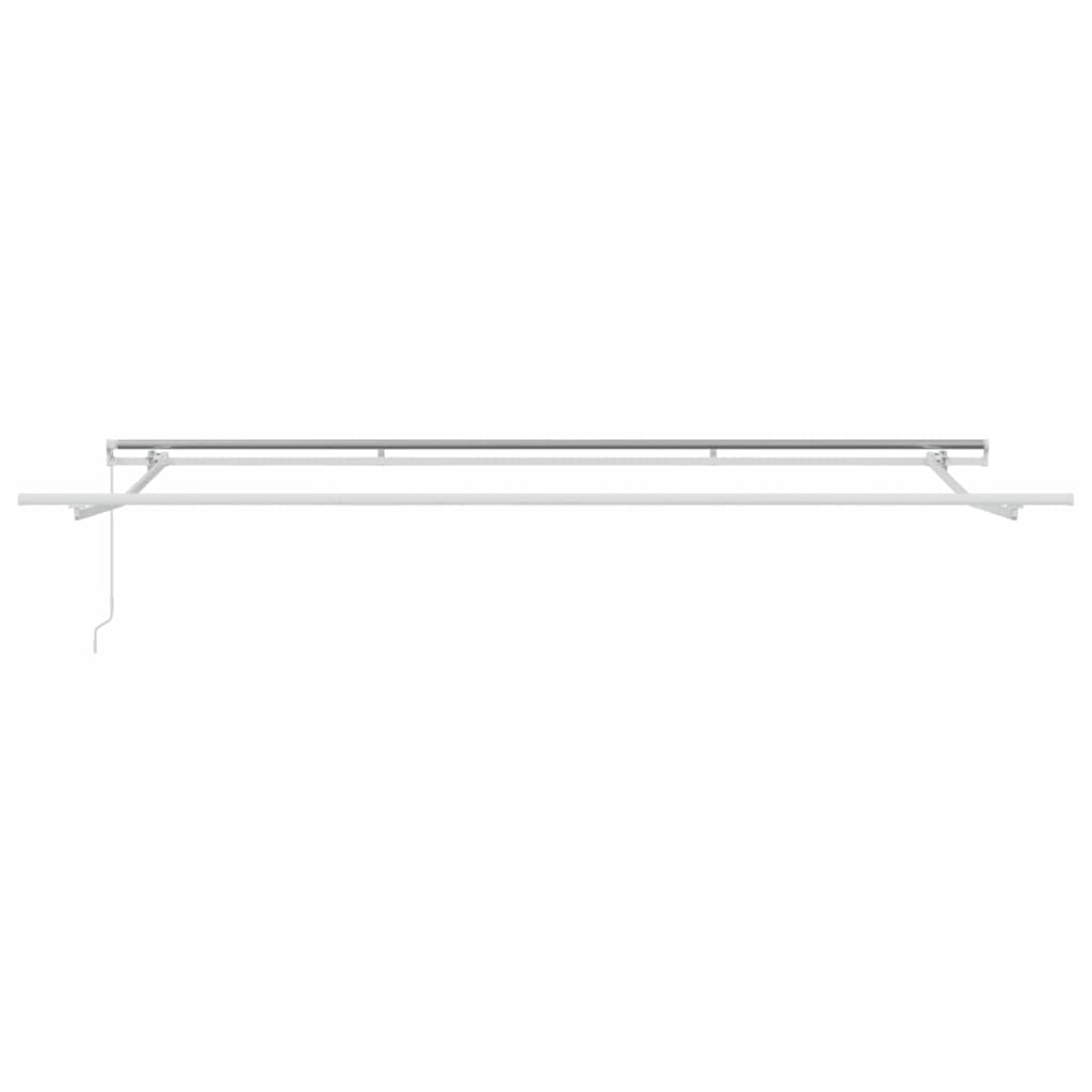 Retractable Awning Yellow and Orange 500 x 300 x 165 cm